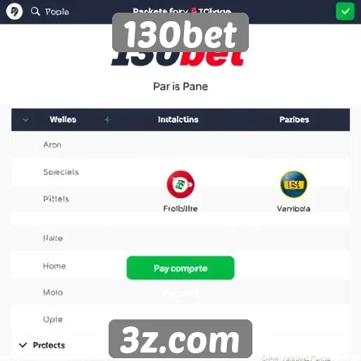 Opções de pagamento disponíveis na 130bet